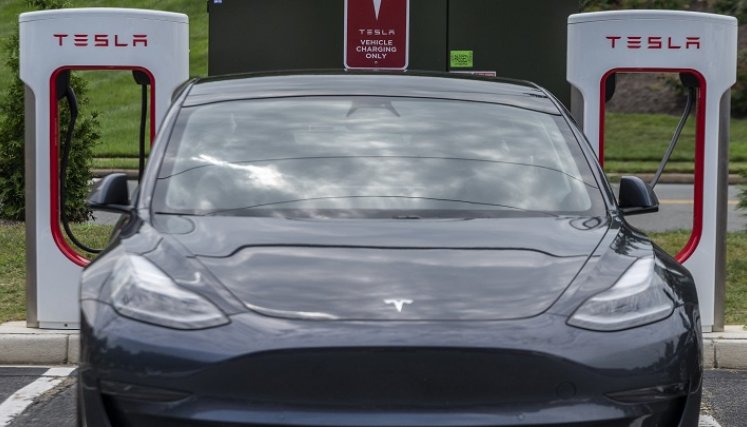 Tesla llama a revisión a sus vehículos que pueden no atender señales de "Alto"./Foto: AFP