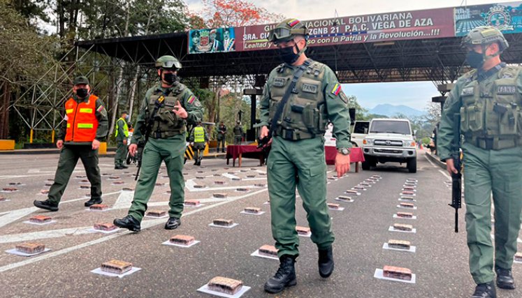 162 kilos de cocaína incautaron en Táchira