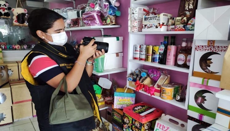 Visibilizan emprendimientos con publicidad gratis en Los Patios./Foto: cortesía