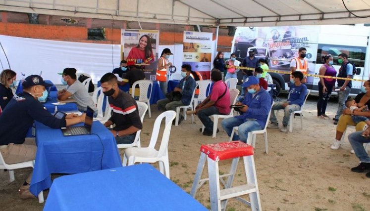 Migrantes venezolanos en Colombia