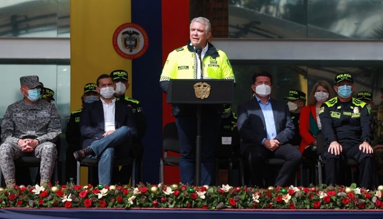 Con el terrorismo no van a lograr absolutamente nada: Duque./Foto: Colprensa
