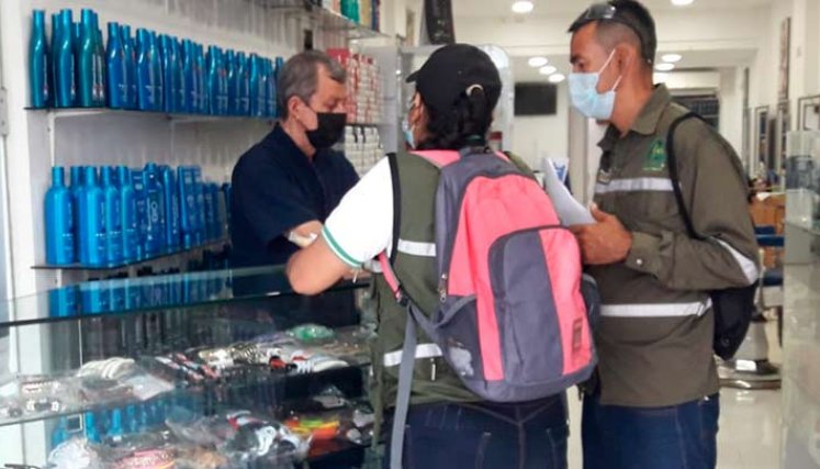 comerciantes son capacitados en separación de la basura/foto cortesía