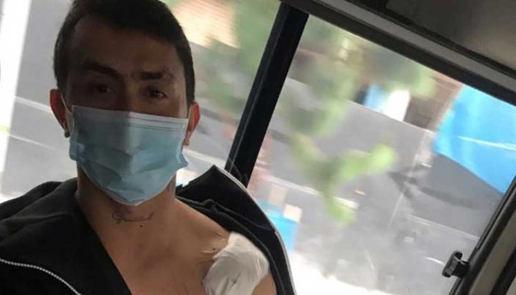 El gimnasta cucuteño Jossimar Calvo Moreno, pasó otra vez por el quirófano.