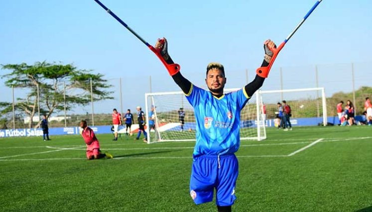El fútbol de amputados, una disciplina deportiva que cautivo al país y participará por primera vez en un Mundial.