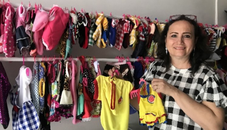 Las mascotas, modelos de diseños de ropa