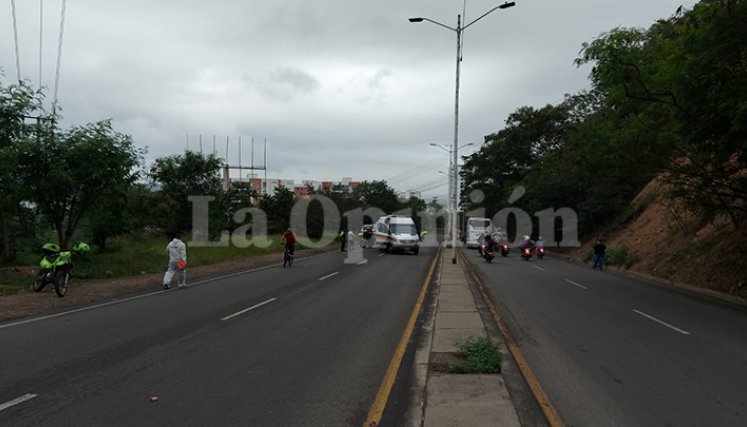 Un peatón es arrollado en la Autopista Internacional