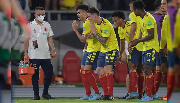 Selección Colombia vs Bolivia 2022.