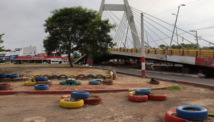 Zona aledaña al puente Eustorgio Colmenares./Foto: Cortesía./La Opinión