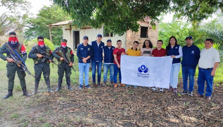 Liberación de cinco personas en el Catatumbo 