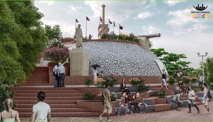 Así quedará la obra. / Foto: Cortesía / La Opinión 