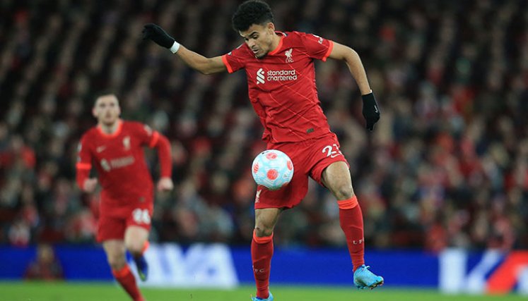 Luis Díaz jugador de Liverpool.