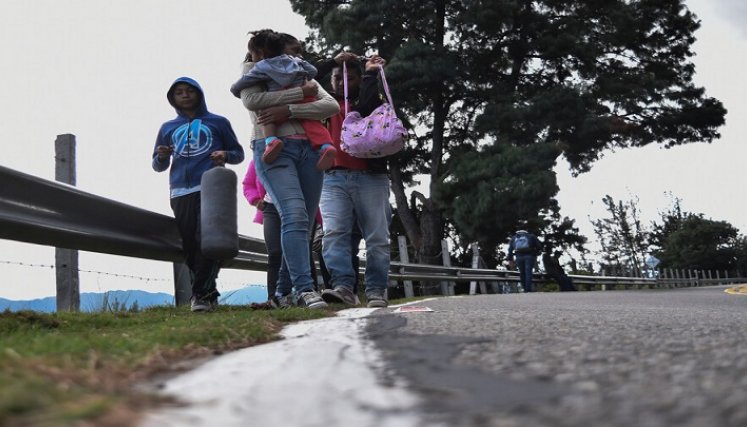 Migrantes venezolanos en Colombia