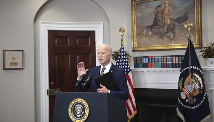 Joe Biden, presidente de Estados Unidos.  Foto: AFP