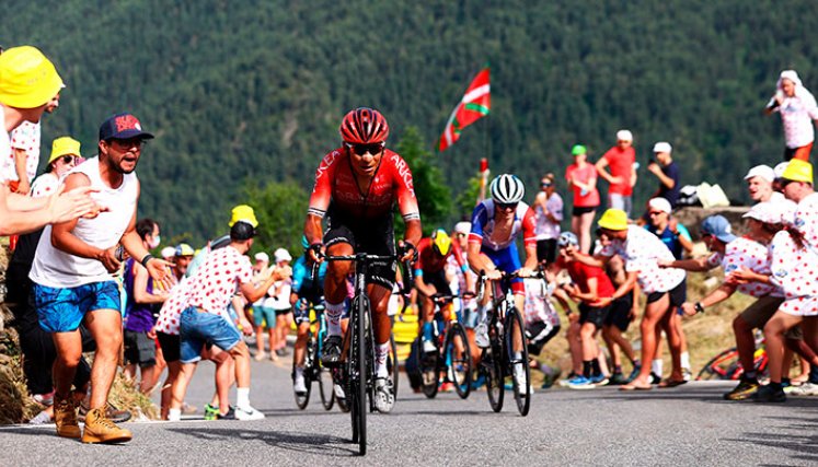 Nairo Quintana, ciclista colombiano. 