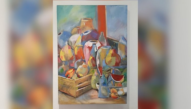 Emilio Quintero, enseña la pintura a domicilio 