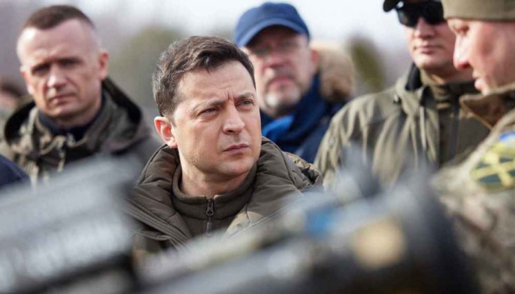 Volodimír Zelenski, presidente de Ucrania