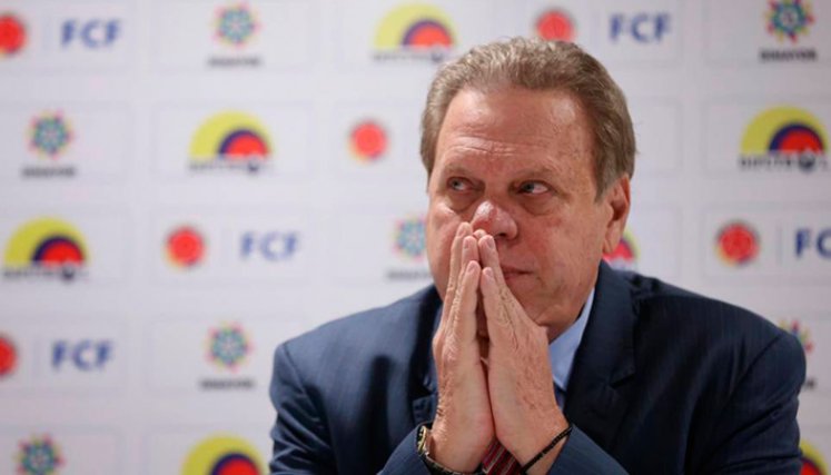 Ramón Jesurún, presidente de la Federación Colombiana de Fútbol.