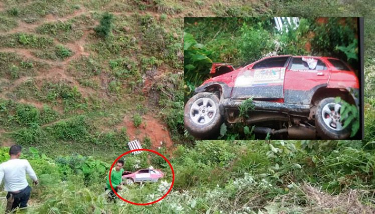 Trágico accidente de candidato del Pacto Histórico en  El Carmen