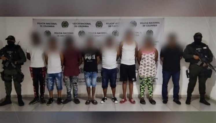 Capturados.