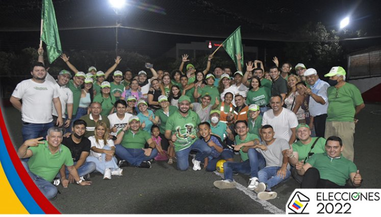 Congresistas de Norte celebraron sus victorias con las familias y los equipos./Foto: La Opinión