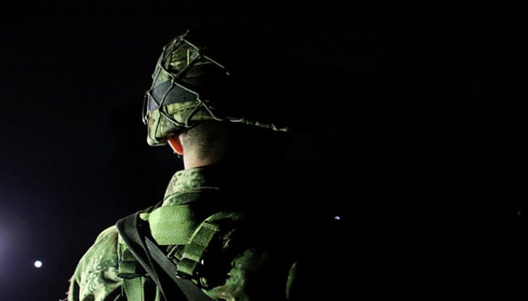 Militares colombianos.