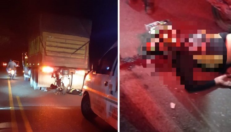 Accidente de tránsito.