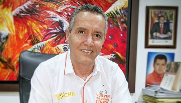 Carlos Julio Socha tomó posesión de su cargo como alcalde de Villa del Rosario por lo que resta de 2022 y 2023. /Foto: Archivo/La Opinión