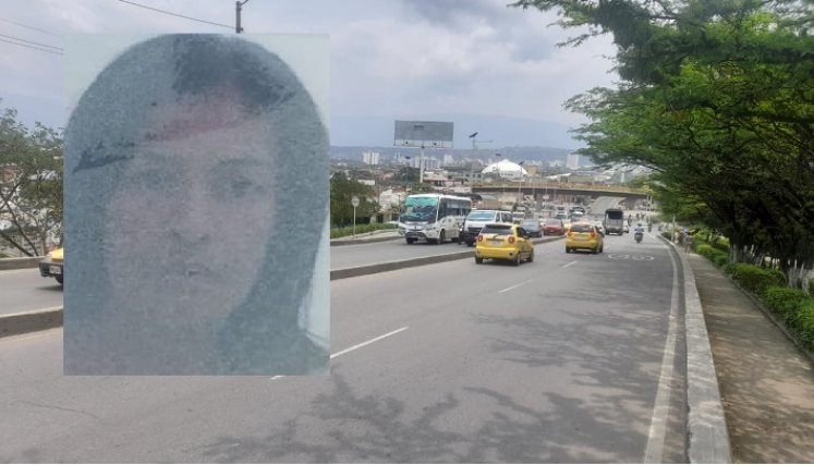 Mujer accidentada.