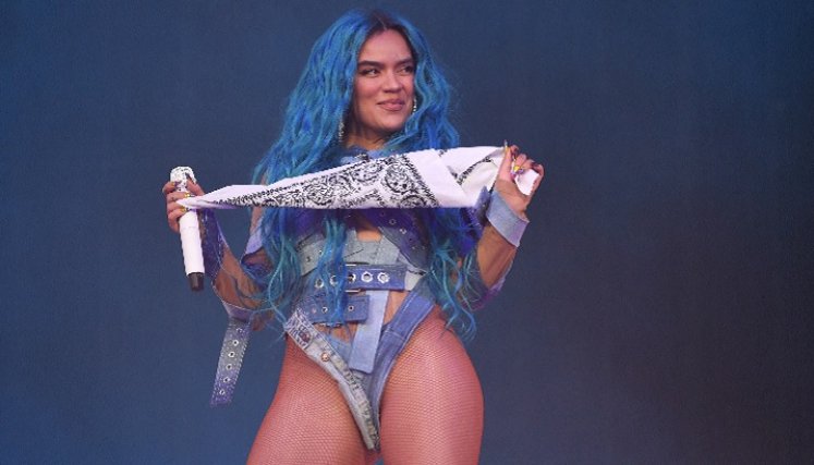 Karol G sacudió la principal tarima de Coachella 