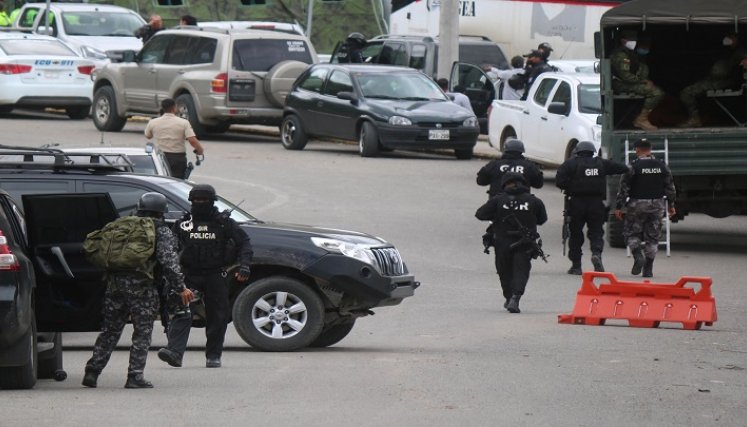 Enfrentamientos en cárcel de Ecuador. / Foto: AFP
