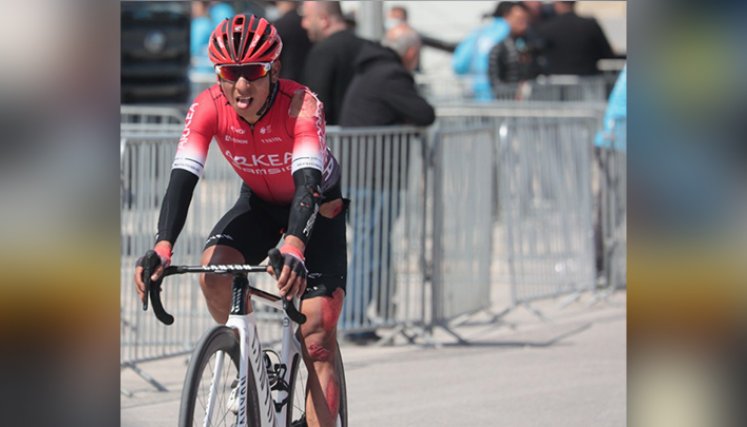 Caida Nairo Quintana.