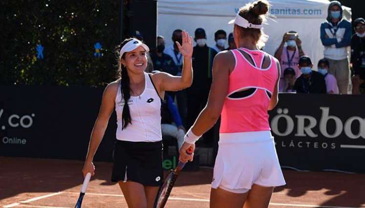 Camila Osorio y Beatriz Haddad Maia, Copa Colsanitas.