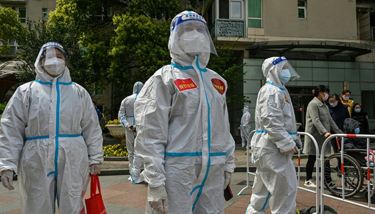 Confinamiento en Shanghái