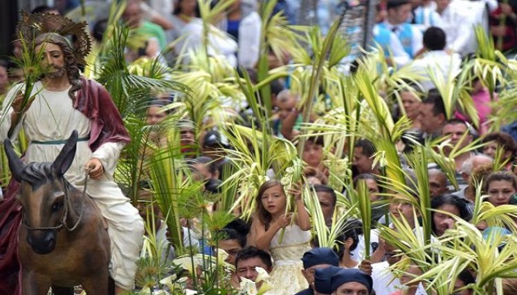 Domingo de Ramos. / Foto: Cortesía / La Opinión 