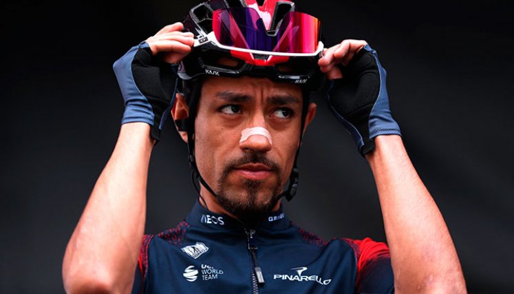Daniel Felipe Martínez es segundo en la Vuelta al País Vasco 2022. 