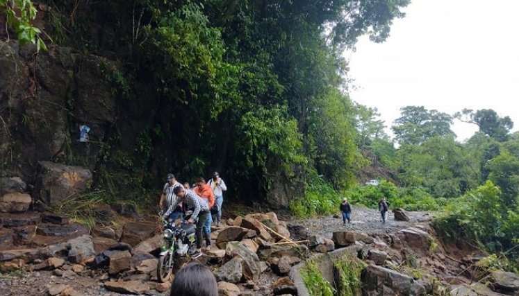Los campesinos viven una verdadera odisea a la hora de transitar por las arterias viales.