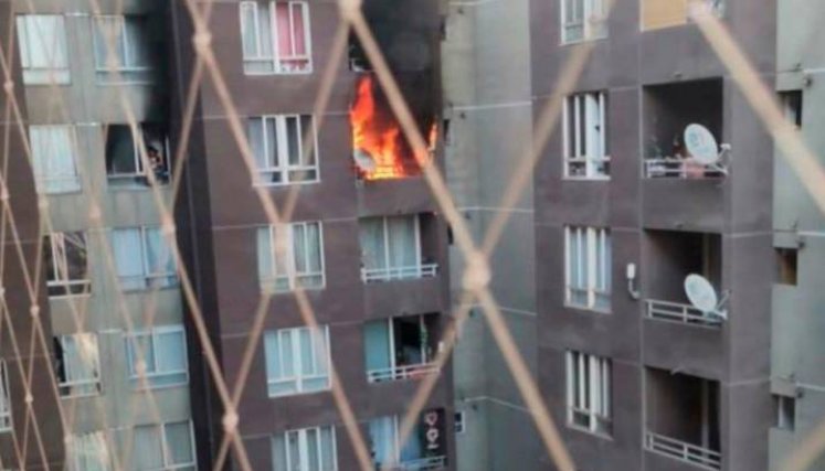 Incendio en Chile