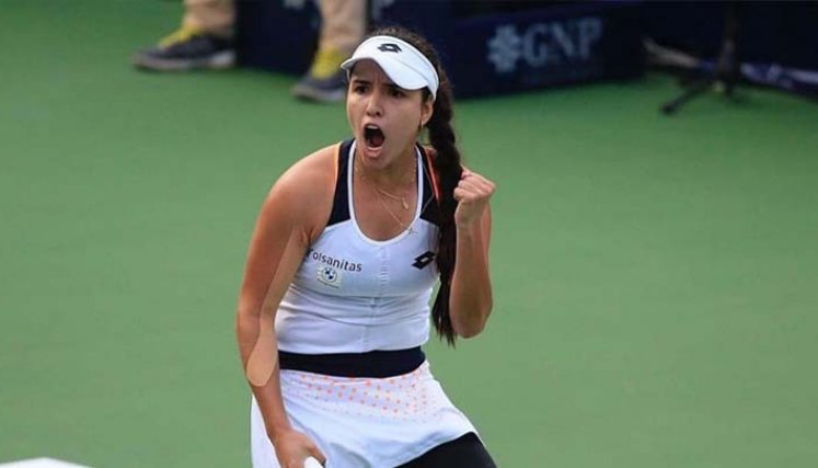 La tenista Camila Osorio alcanzó este lunes su mejor ranquin WTA. 
