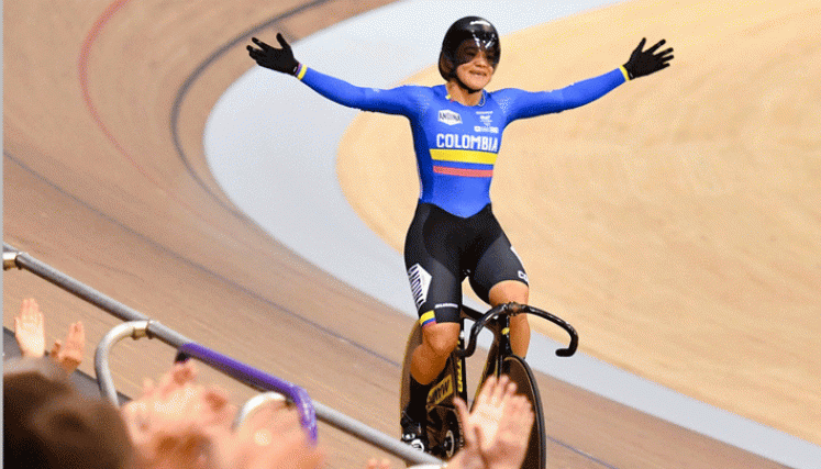 Martha Bayona ganó oro en los 500 metros de la Copa de Naciones de Pista en Glasgow