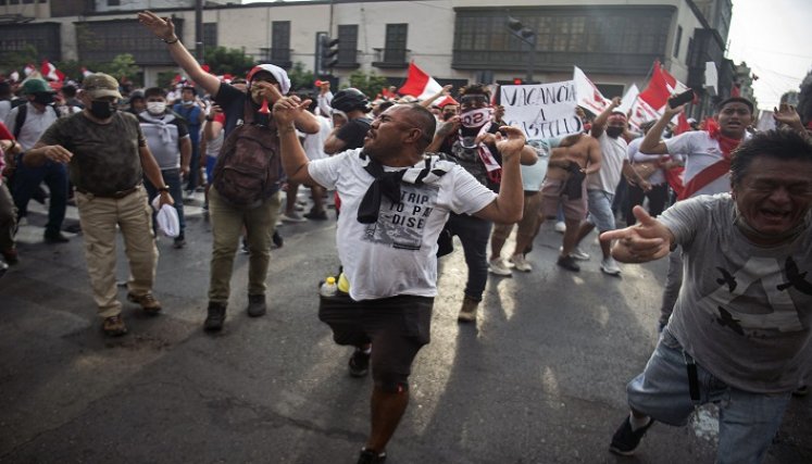 Protestas en Perú