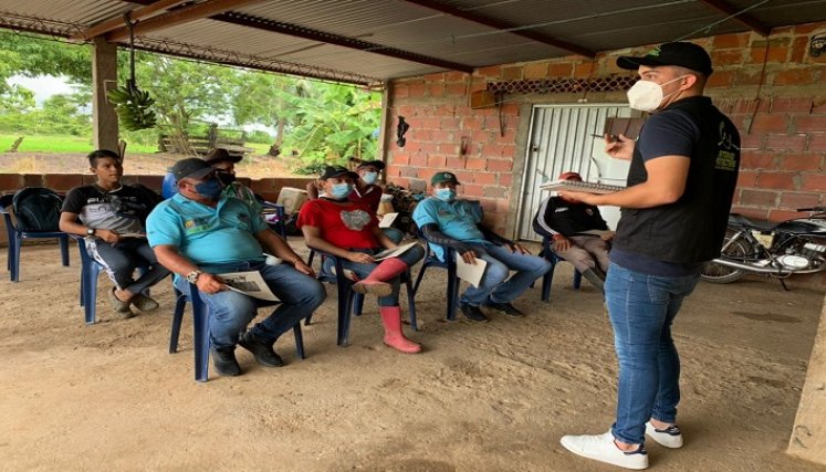 Secretaría de Posconflicto de Cúcuta y Cuultura de Paz dictará capacitaciones en zona rural de Cúcuta. 