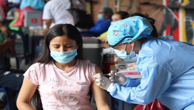 En Cúcuta, a corte del 27 de abril, solo el 39,9% de la población entre los 3 a 11 años tiene el esquema completo (dos dosis). / Foto: Cortesía / La Opinión