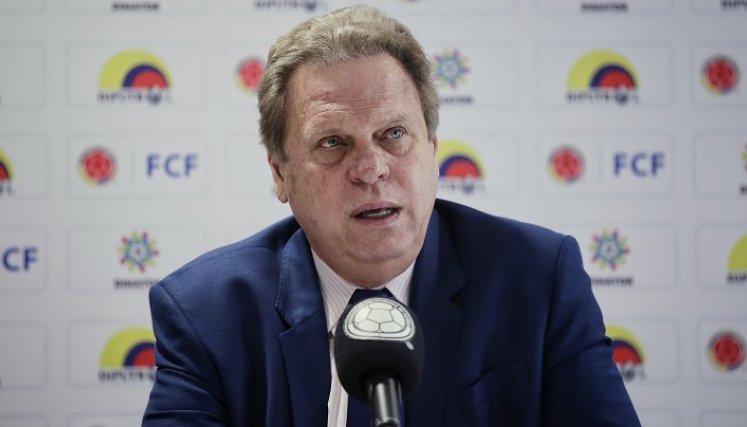 Ramón Jesurúm, presidente de la FCF.