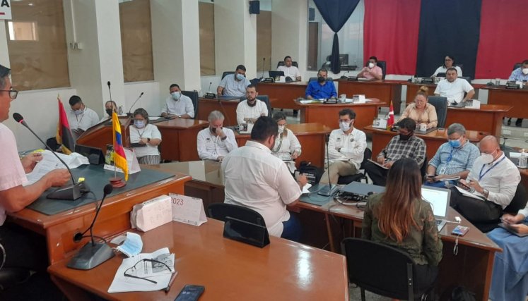 catastro multipropósito se presentó ante el concejo./Foto orlando carfvajal