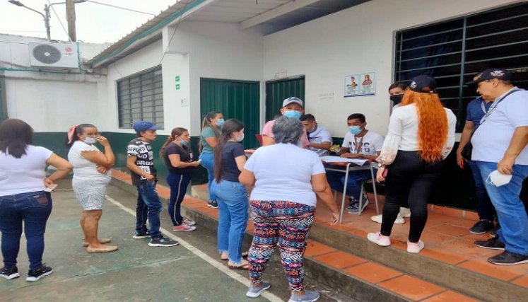 En el sector urbano se instalaron 80 puntos de votación. / Foto: Cortesía/La Opinión