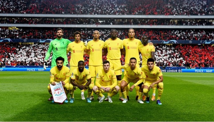 Liverpool en la UEFA Champions League.