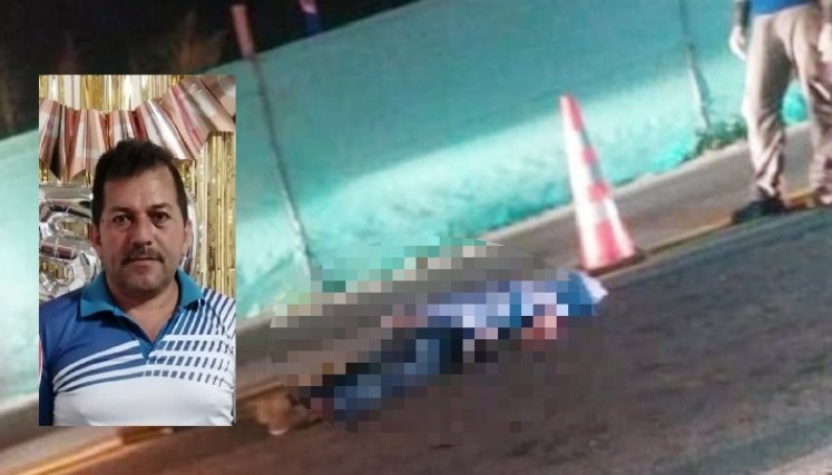El hombre murió instantáneamente.
