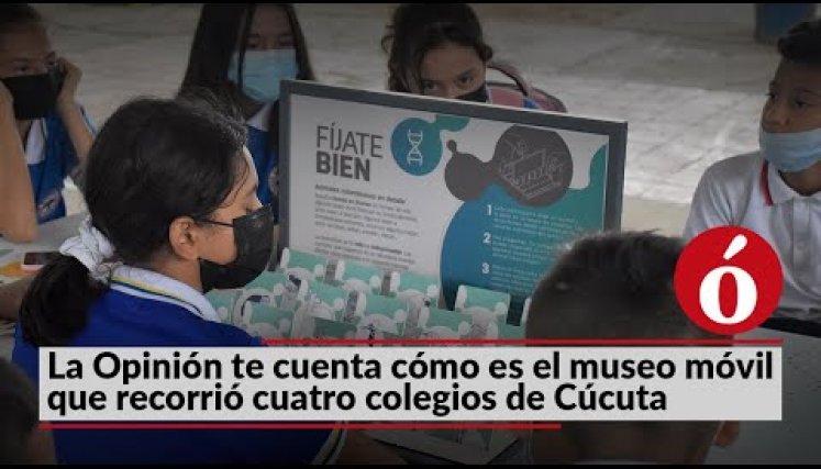 Museo Móvil en colegios de Cúcuta