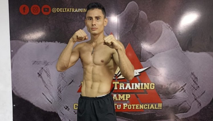  Jesús ‘El Dragón’ Castillo, un  cucuteño que combina su vocación de socorrista con la Defensa Civil de Norte de Santander, con su amor por la MMA. FOTO: Cortesía.