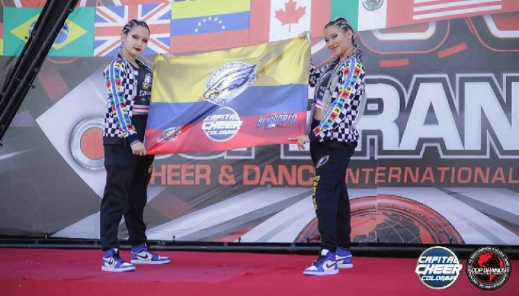 Porristas cucuteñas, campeonas en México